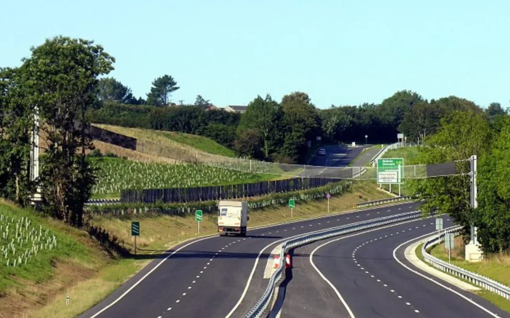 A British motorway driver was left baffled after spotting 'weird' wires overhead, so she turned to Reddit to get to the bottom of the mystery
