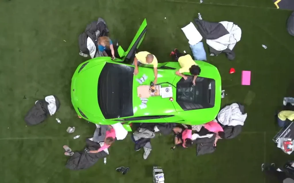 A man who won a $300,000 Lamborghini Huracán from Mr Beast by refusing to take his hand off it, has revealed what he did as soon as he won - and it might not be what you’d expect