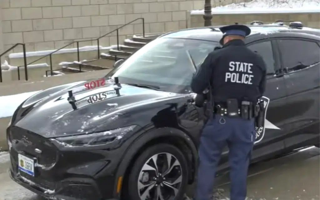 Michigan State Police has just deployed its first-ever all electric police vehicle in huge step for the state