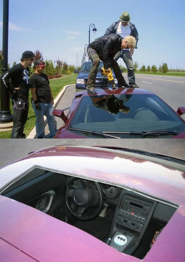 Billy Idol gave Bam Margeras $250,000 Lamborghini Gallardo supercar a DIY sunroof