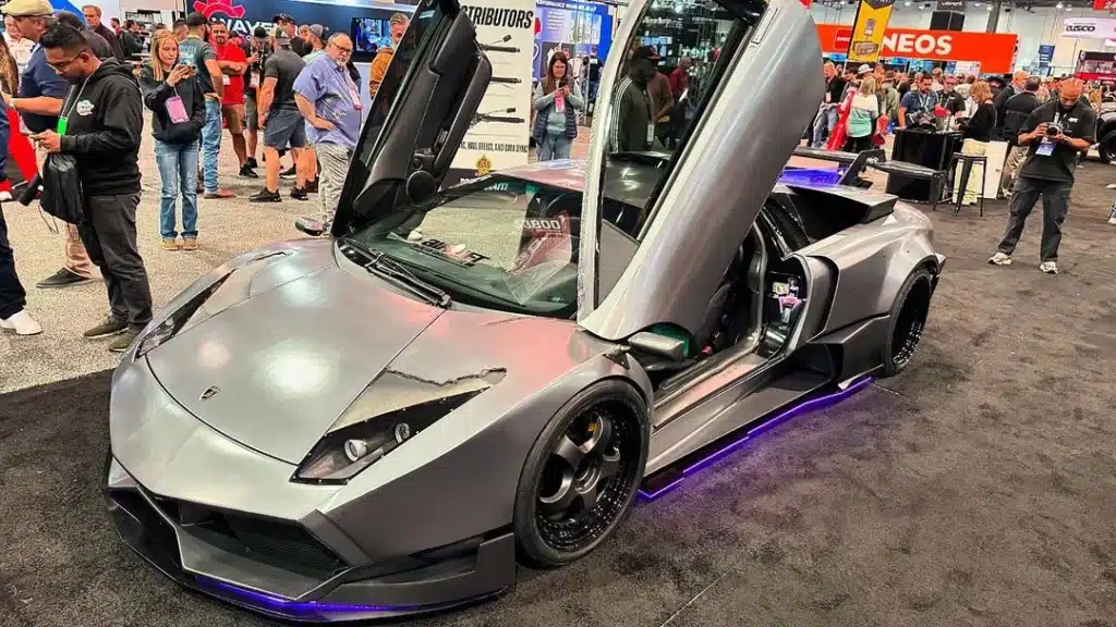 Lamborghini Murcielago Cyberpunk car lighting