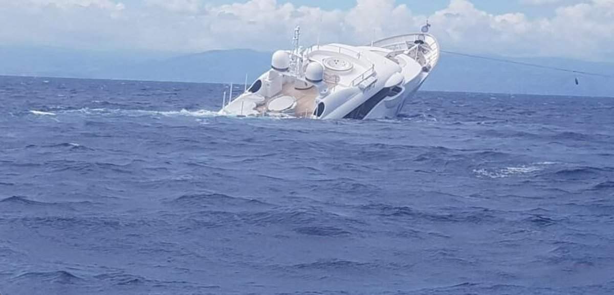 my saga sinking yacht