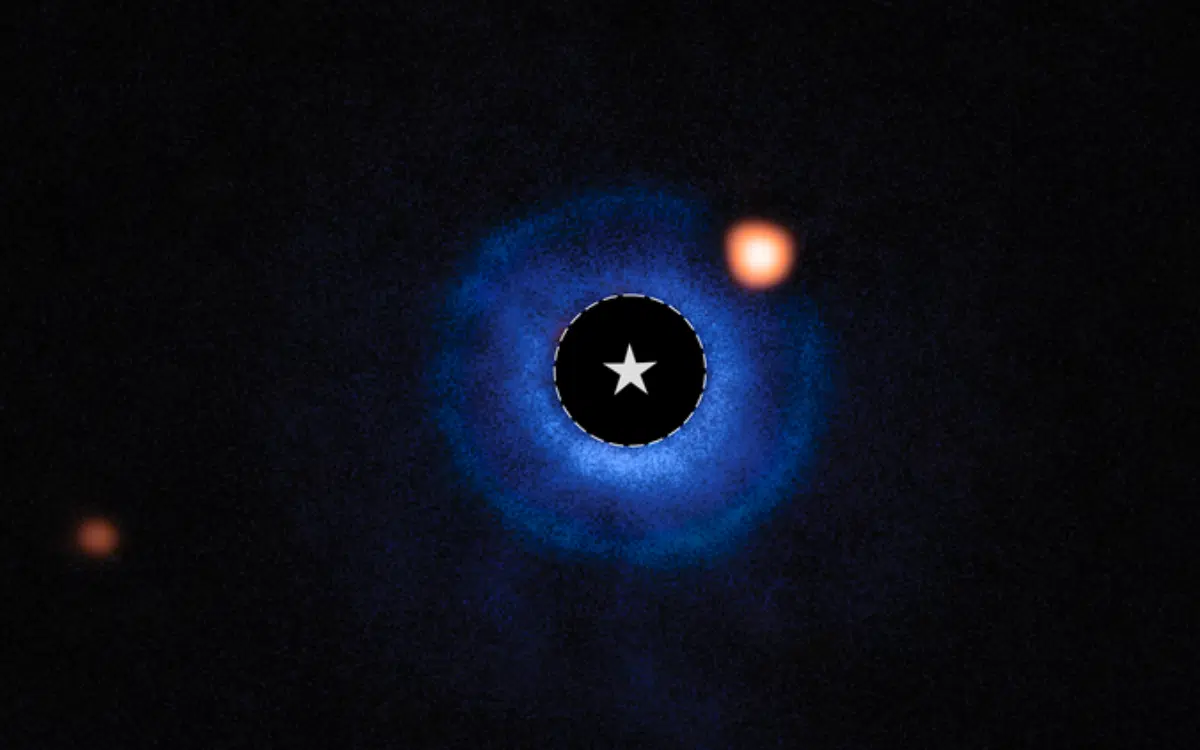 Space just got weirder as $10bn NASA telescope finds its first exoplanet in glowing debris rings