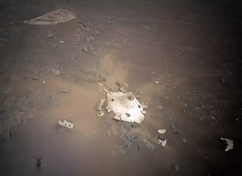 NASA helicopter discovered ‘otherworldly’ wreckage on Mars