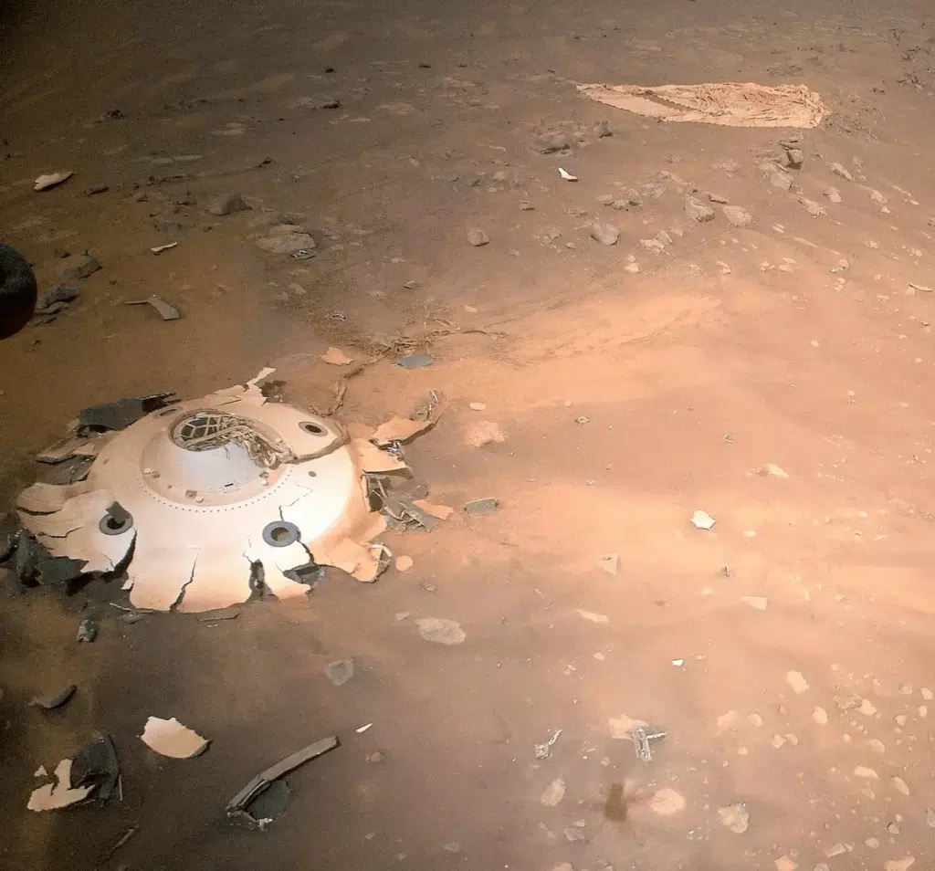 NASA's 'Ingenuity Helicopter' found 'otherworldly' wreckage on the surface of Mars