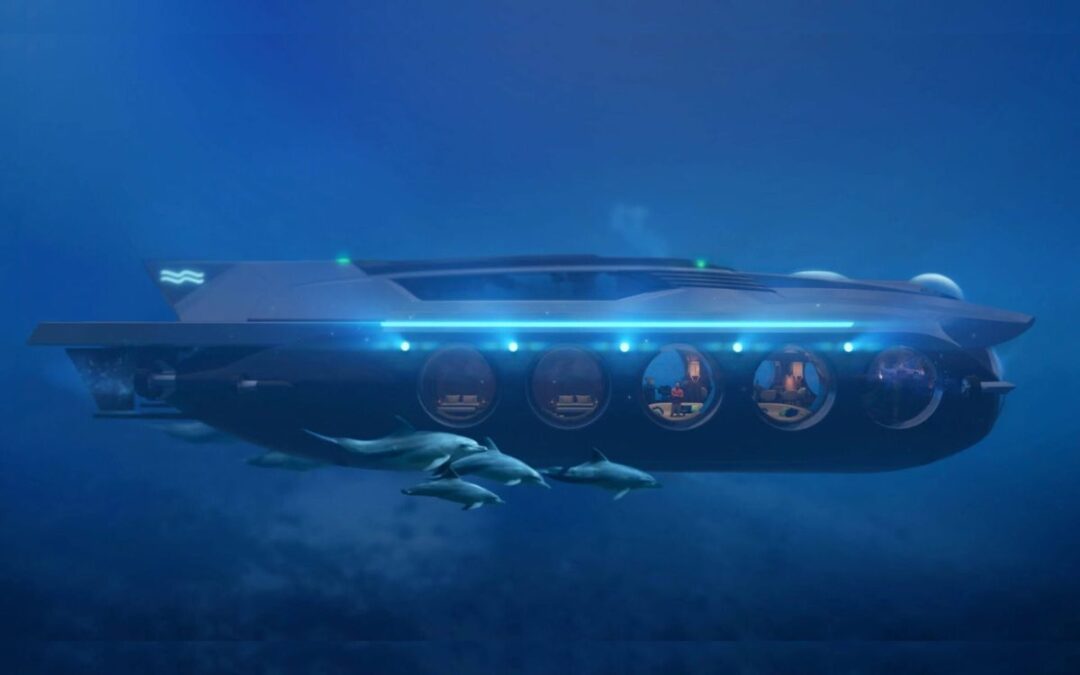 The new Nautilus Submarine Yacht will take you to the deep, dark depths of the ocean