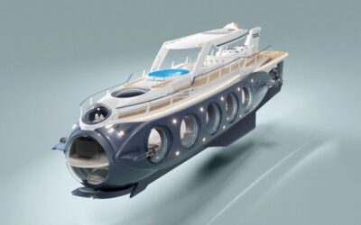This submarine-yacht hybrid can stay underwater for FOUR days