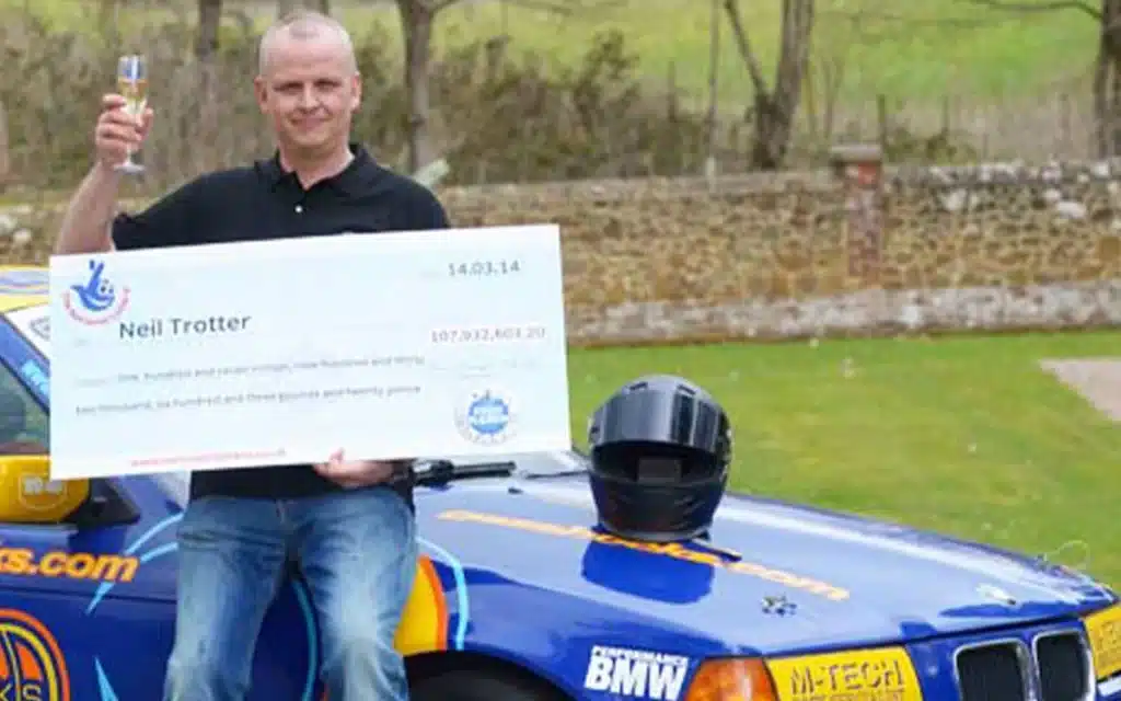 lottery neil trotter supercar