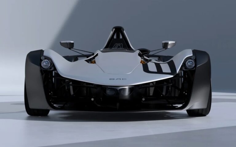 New BAC Mono road-ready single-seater race car unveiled at Monterey Car Week