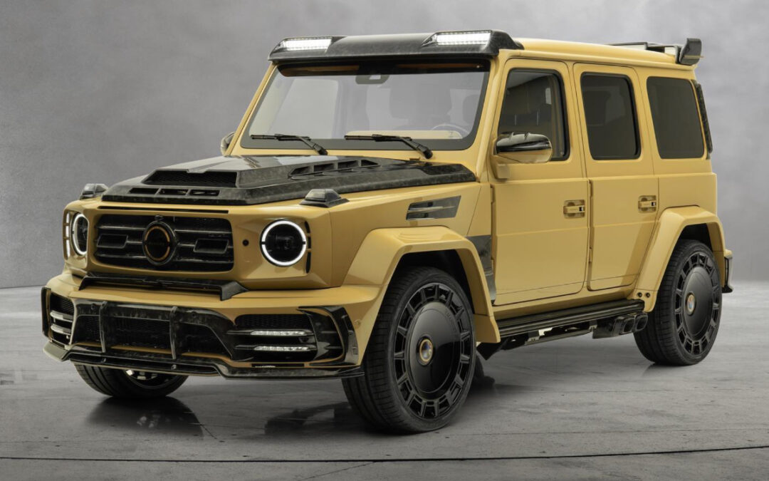The new Mansory G-Wagen gives off strong Desert Storm vibes