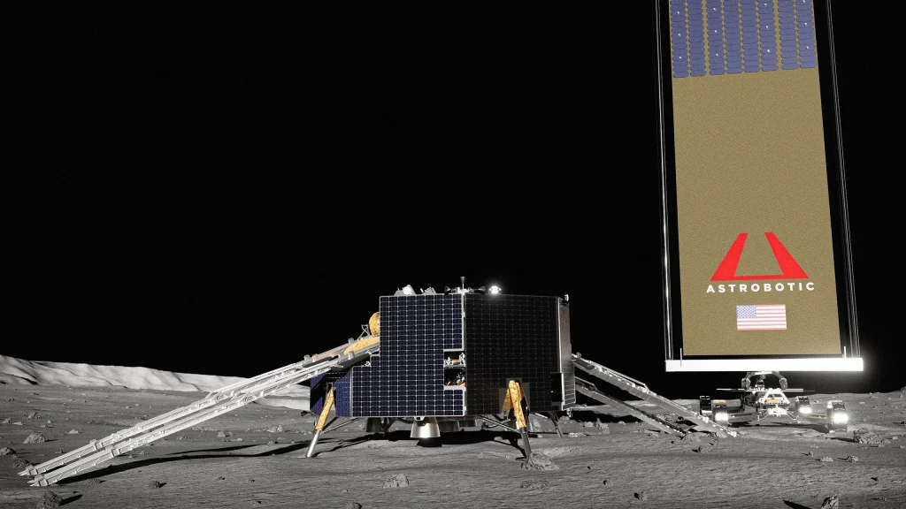 A new lunar lander is taking human knowledge to the Moon for safekeeping