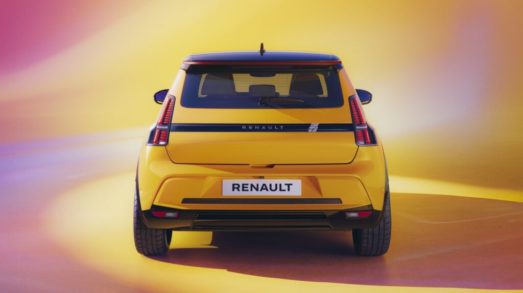 The new Renault 5 is full of quirky features including a baguette holder