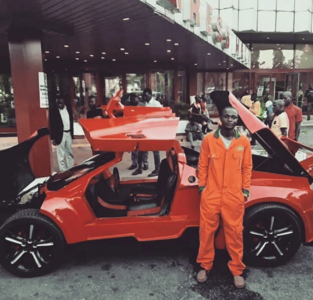 After studying automotive engineering this man is working to create Nigeria's first supercar