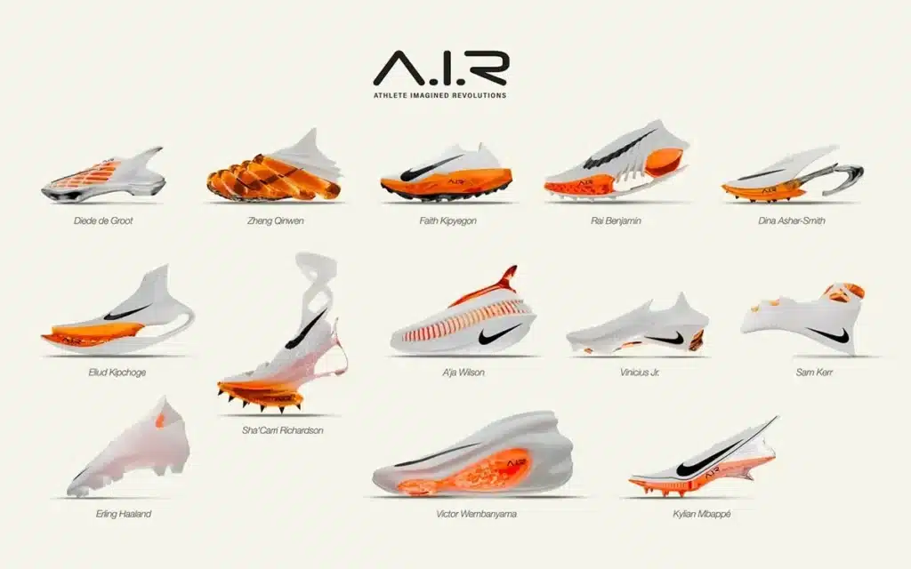 Nike showcases futuristic new sneakers designed using AI
