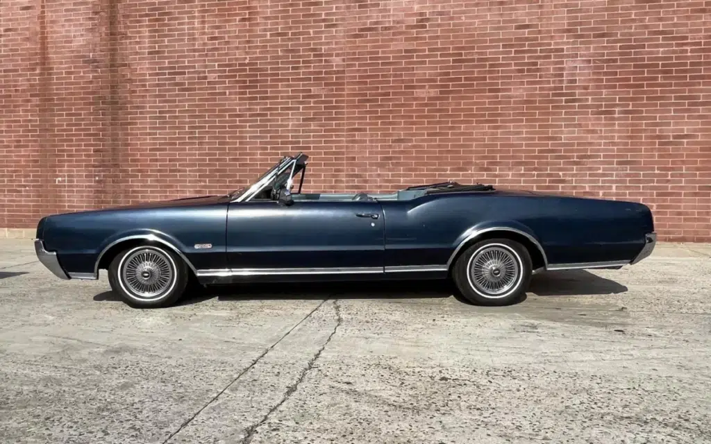 Seller claims to have found one of the extremely rare 1967 Oldsmobile 442 Convertible in a barn