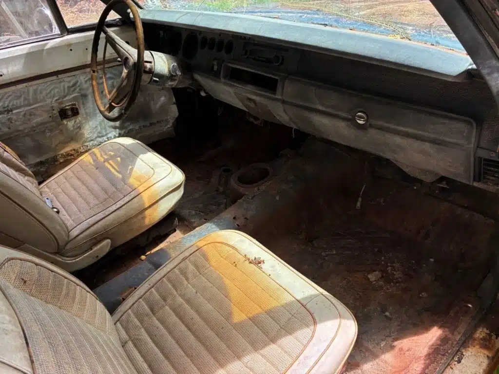 This particular Dodge Charger comes with a very rare, Alpine White interior, as well as a D-13 performance transmission.