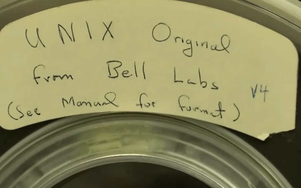 The University of Utah just struck computing gold when a dusty storage closet revealed a long-lost UNIX Version 4 tape.
