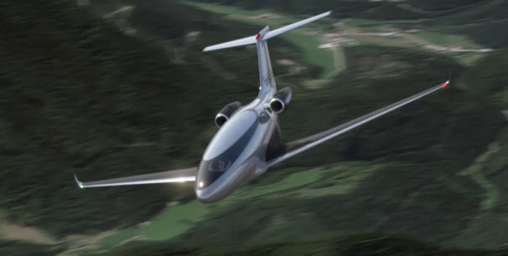 Revolutionary private jet made in Cali will make billionaires feel guilt-free