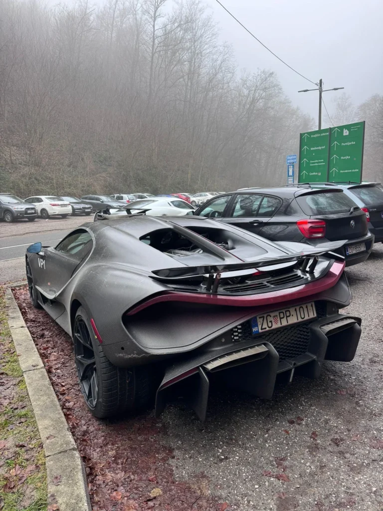 This Reddit user spotted a Bugatti Tourbillon out in the wild - and a key detail might make it an even more impressive find