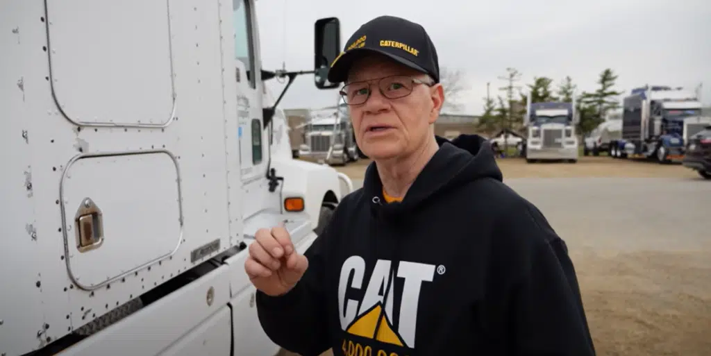 Wisconsin owner of 4M mile Kenworth truck has done lots keep it going for years