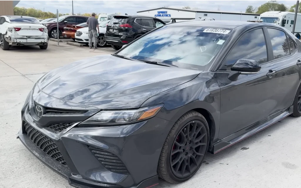 A Toyota Camry TRD bought at a Copart auction for just $18,000 looked like the deal of a lifetime, but opening the door revealed a very different story.