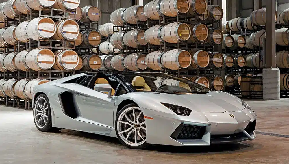 Eminem's car collection features a 2014 Lamborghini Aventador 