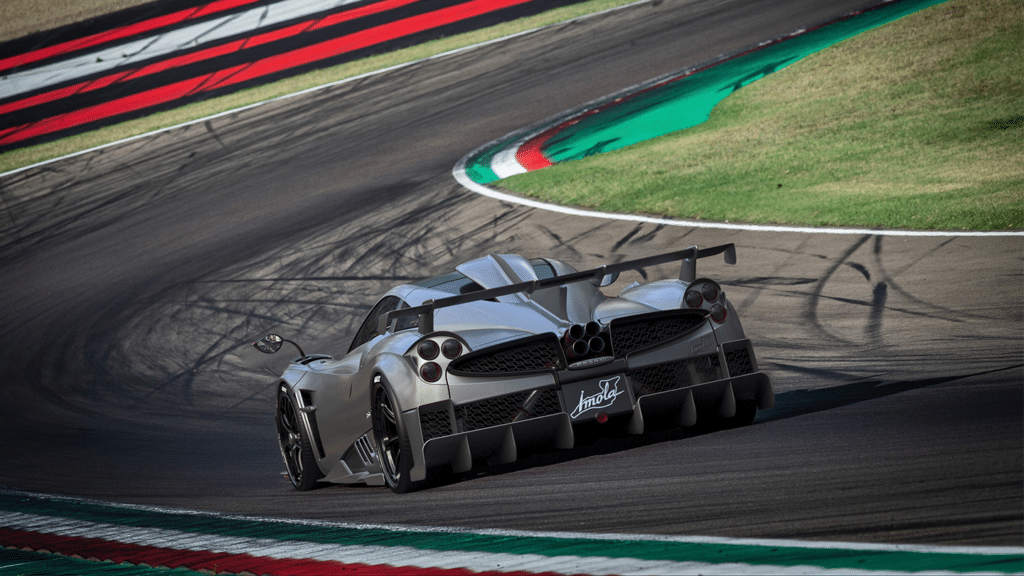 The Pagani Imola costs .4 million and there's only 5 in the world