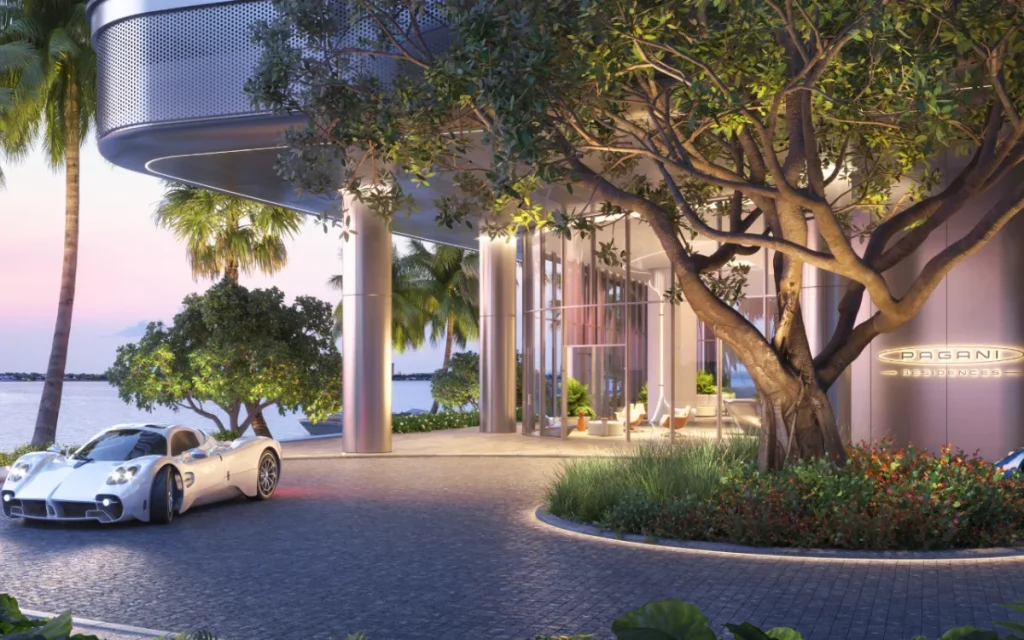 Pagani Residences has announced a supercar concierge system at its upcoming Miami condo tower - creating a dream place to live for car enthusiasts