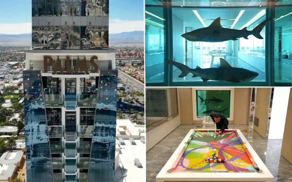 Damien Hirst Designed A Hotel Room For Palms Palms Casino Resort