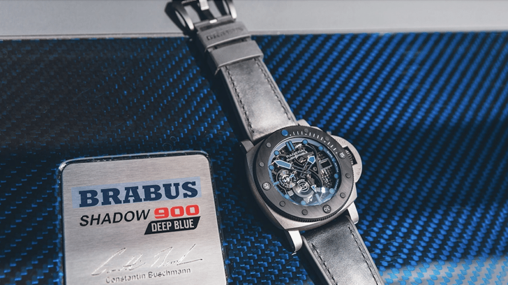 Panerai Submersible S Brabus Blue Shadow Edition - part of the Brabus Deep Blue Statement Package