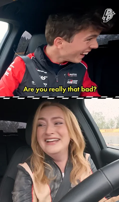 Amelia Dimoldenberg joins Formula 1’s new YouTube series Passenger Princess, learning to drive with F1 stars George Russell, Carlos Sainz, and Oscar Piastri