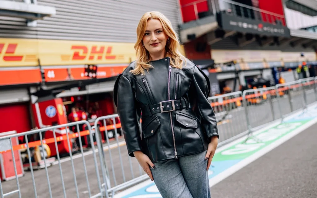 Amelia Dimoldenberg joins Formula 1’s new YouTube series Passenger Princess, learning to drive with F1 stars George Russell, Carlos Sainz, and Oscar Piastri