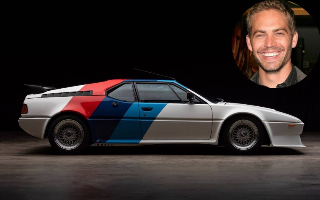 Paul Walker’s BMW M1 AHG Studie has sold for $648,500