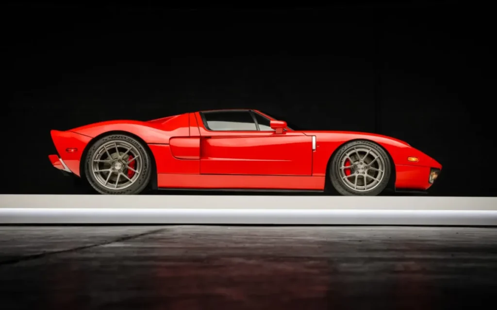 A rare red 2005 Ford GT that once belonged to the late Paul Walker is up for sale at auction, and it's already attracted some big bids.