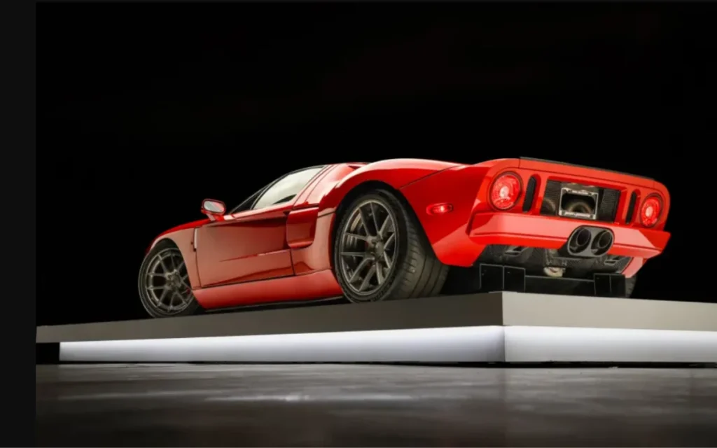 A rare red 2005 Ford GT that once belonged to the late Paul Walker is up for sale at auction, and it's already attracted some big bids.