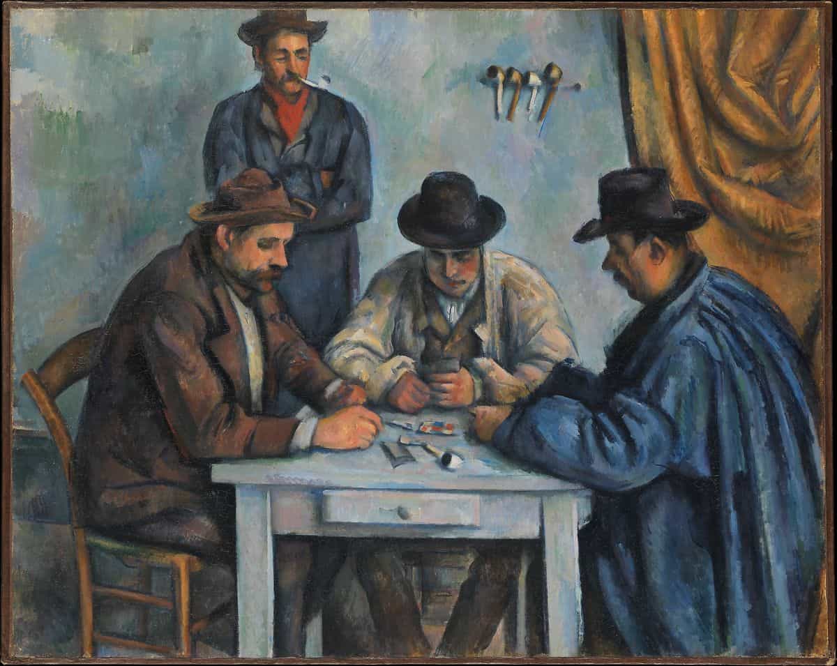 The Card Players by Paul Gaugin