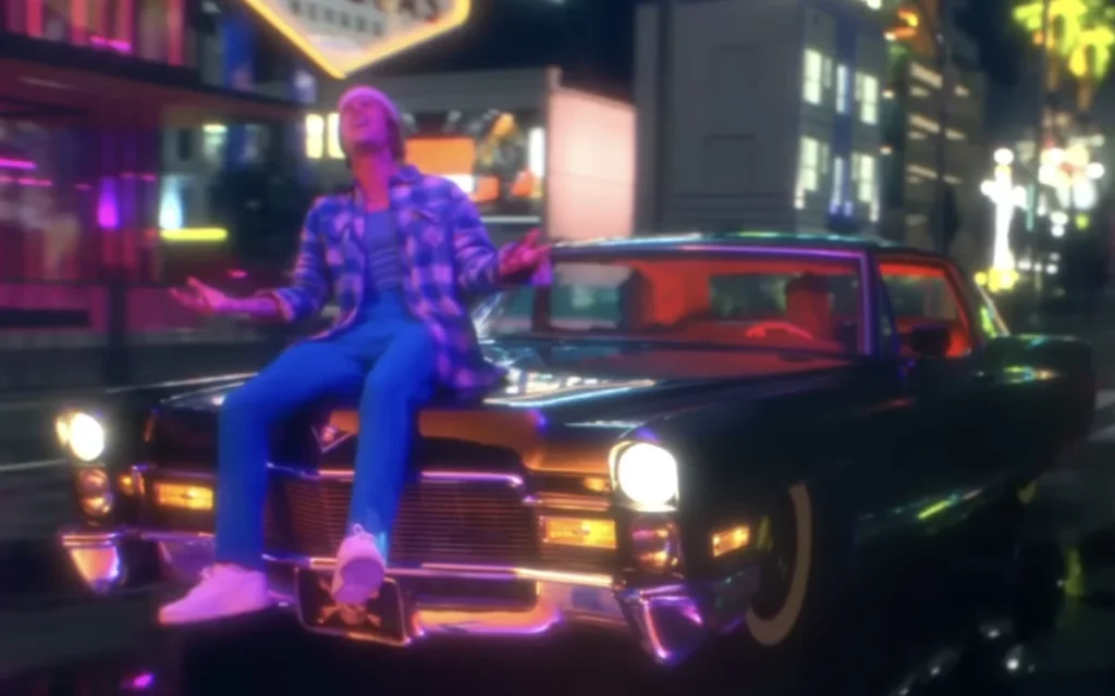 A custom 1968 Cadillac Coupe DeVille that appeared in the video for Justin Bieber’s 2021 song Peaches is up for auction