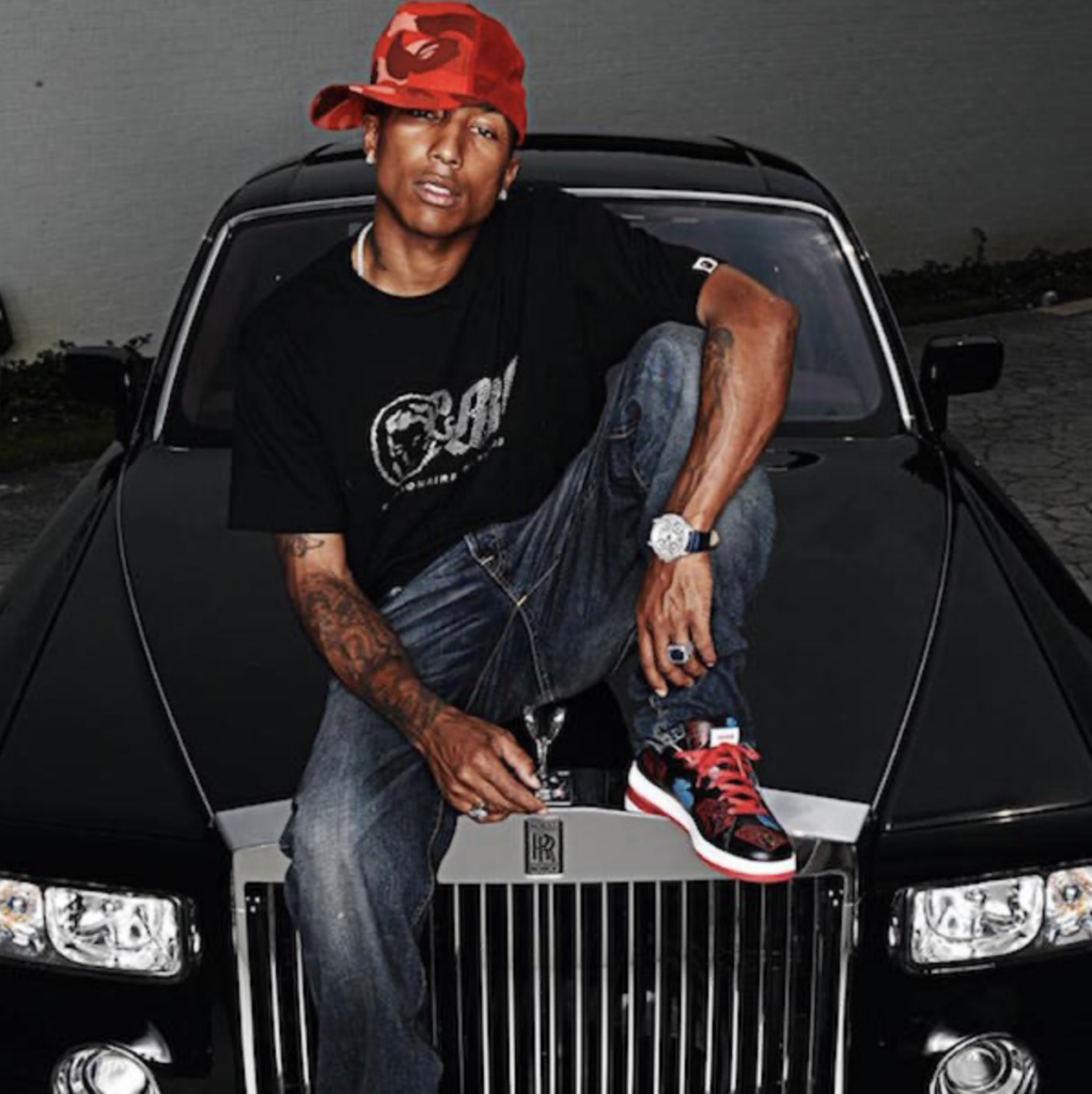 Inside Pharrell Williams' car collection - Rolls-Royce Phantom