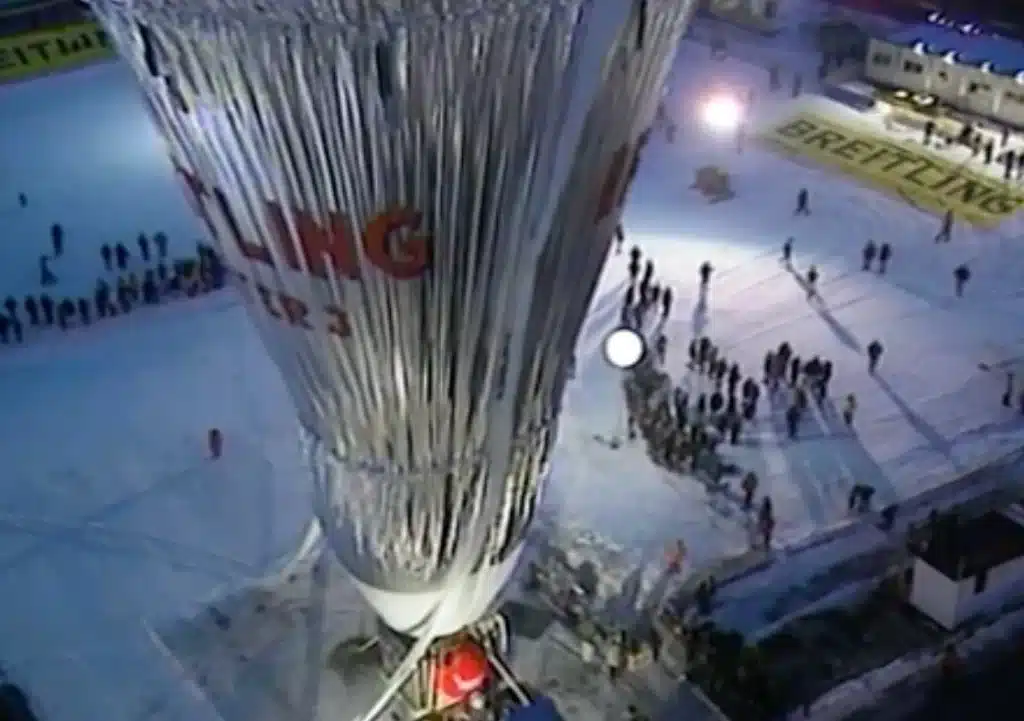 record-breaking flight balloon