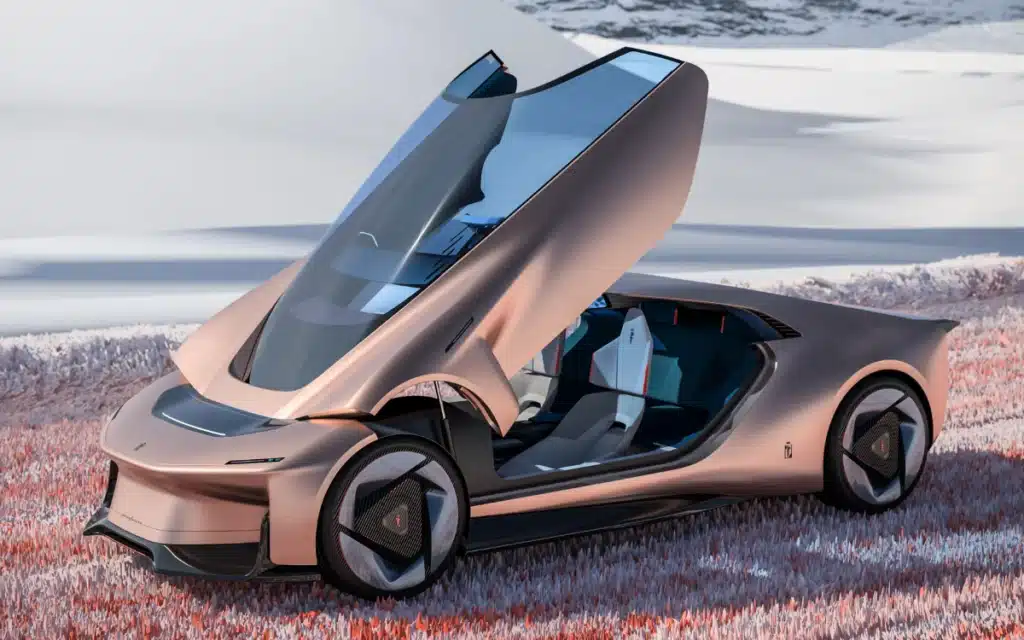 Pininfarina unveils hydrogen-powered concept car with AR windscreen
