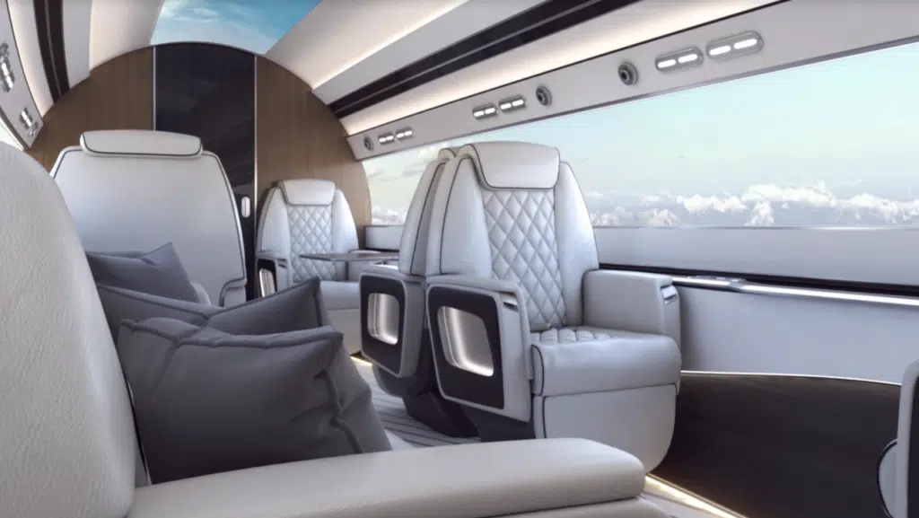 Revolutionary private jet made in Cali will make billionaires feel guilt-free