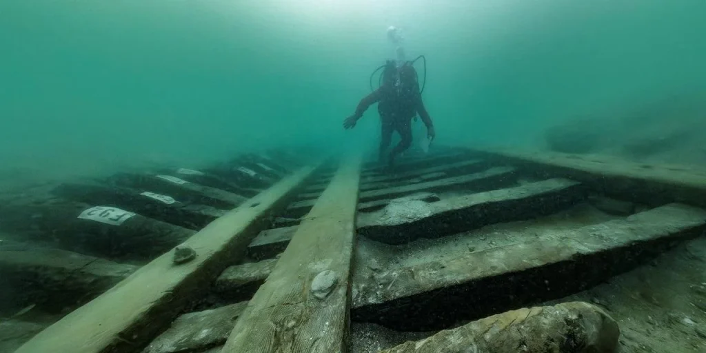 A 2,000 year old luxury river barge found beside Cleopatra’s palace is the oldest superyacht ever discovered