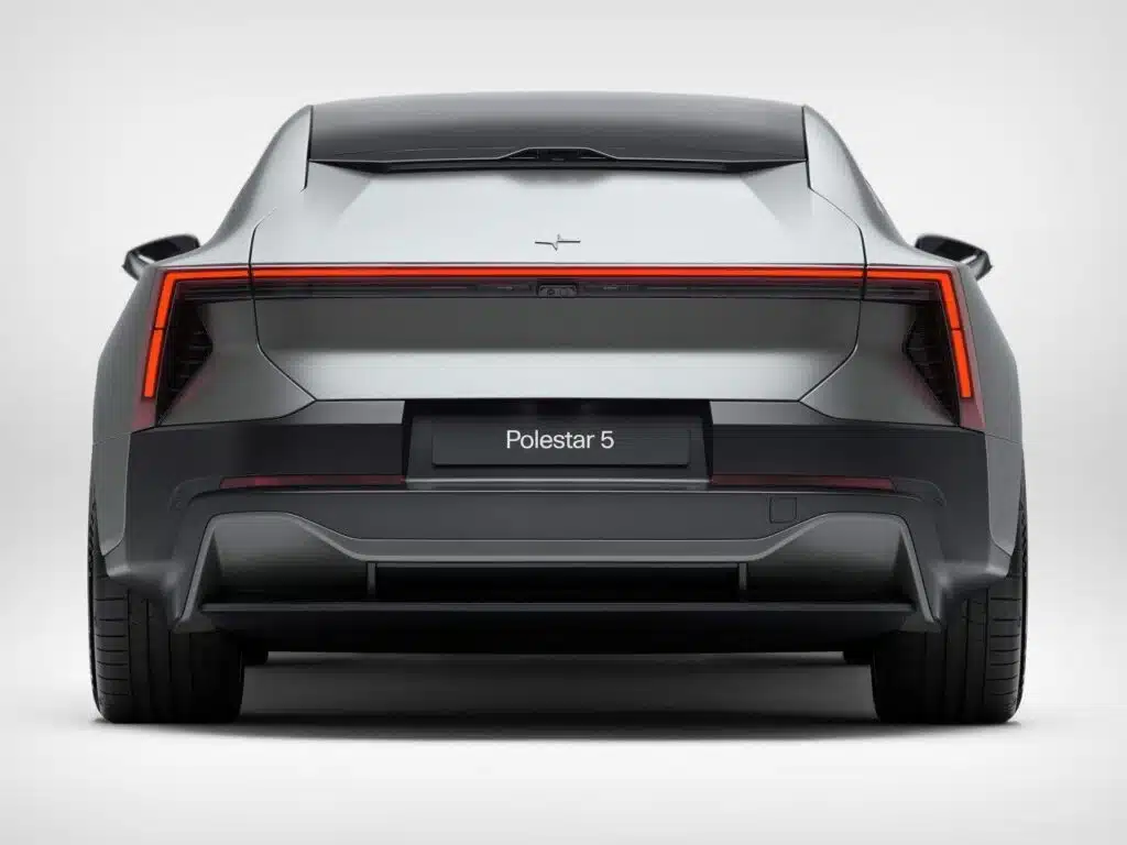 The head-turning Polestar 5 has an asking price upwards of $100,000, and for that sort of money, you don’t get a back window.