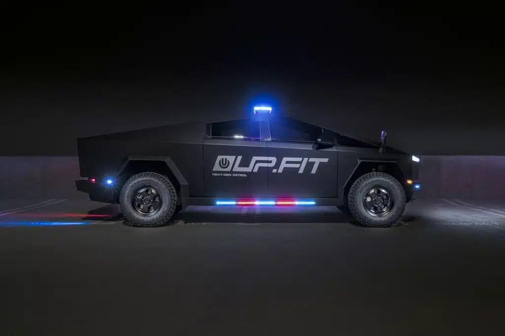 Californian police department bought a Tesla Cybertruck Foundation Series and modified it