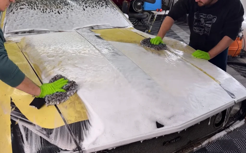 No one had seen it in nearly 40 years, but a 1970 AMC Javelin AMX is now getting the ultimate car restoration makeover.