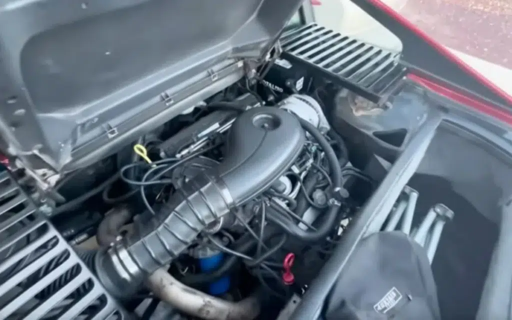 Man improves the often mocked Pontiac Fiero by putting a Cadillac V8 under the hood