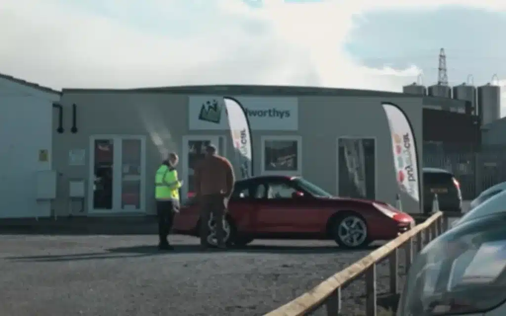 A man was left shocked by what he was offered after taking his broken Porsche 911 to WeBuyAnyCar