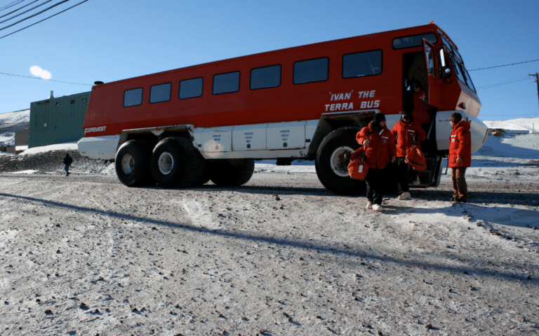 An all-terrain snow coach dubbed Ivan the Terra Bus has been retired after three decades of transporting people in the Antarctic