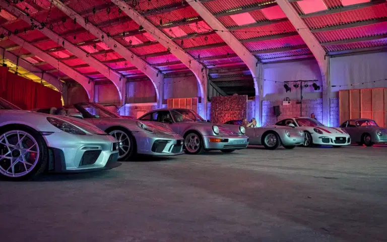 Porsche Autokino at the Goodwood Festival of Speed is a stunning showcase of 30 cars spanning the history of the iconic carmaker