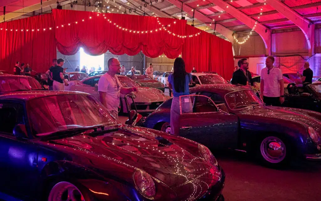 Porsche Autokino at the Goodwood Festival of Speed is a stunning showcase of 30 cars spanning the history of the iconic carmaker